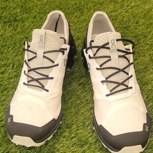 On Running Men's White and Black Running Shoes